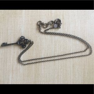 Lucky brand key necklace